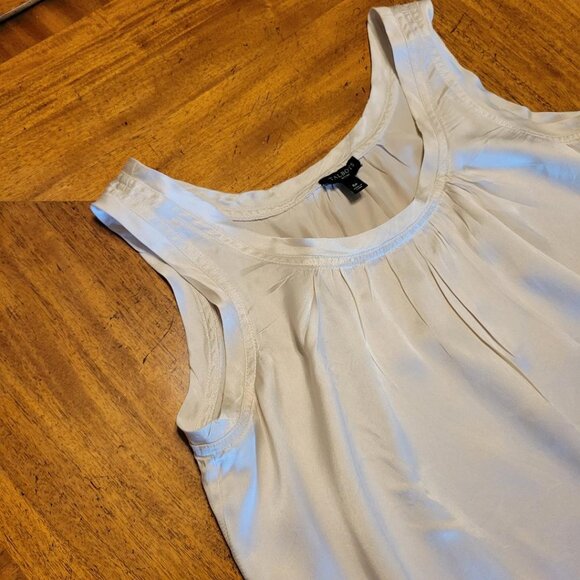 Talbots Pure Silk Soft Satin Tank Top - Picture 2 of 8